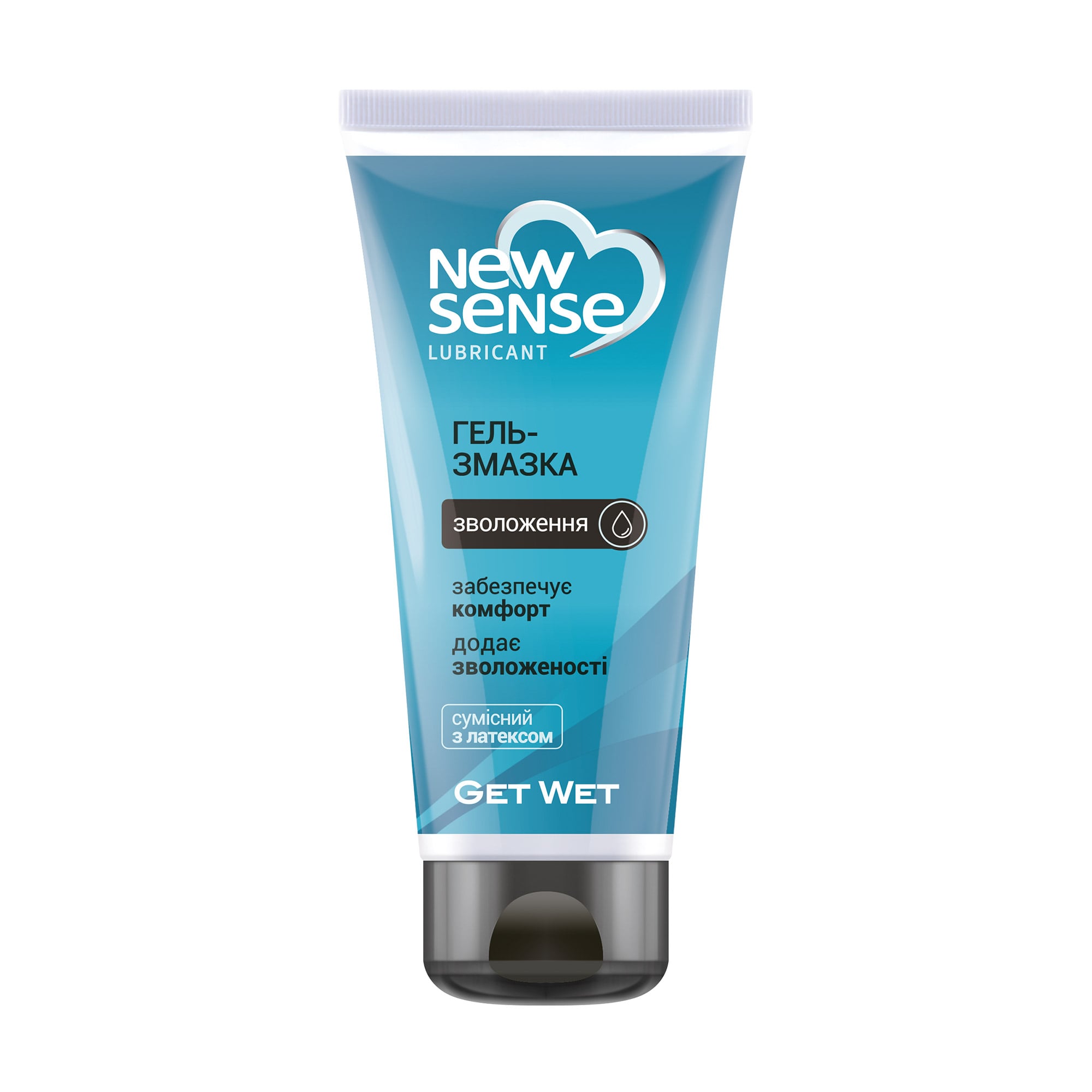 Інтимний гель-змазка New Sence Lubricant Зволоження (лубрикант), 100 мл